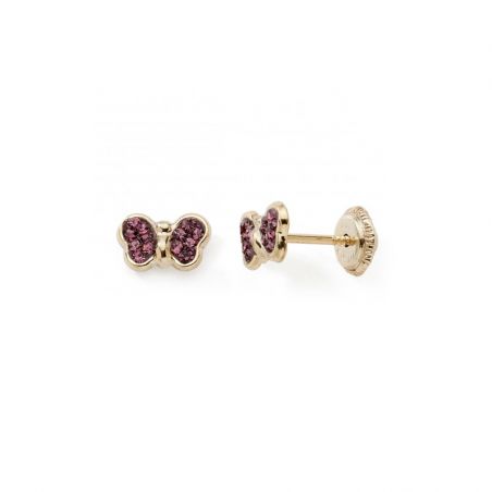 Boucles d’oreilles enfant: puces - boucles d’oreilles fille, bebe - puces - edora - 1