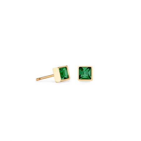 Boucles d’oreilles puce or, argent & clous d’oreille argent, or (3) - puces - edora - 1