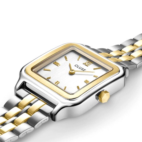 Montre femme cluse gracieuse acier bicolore – analogiques