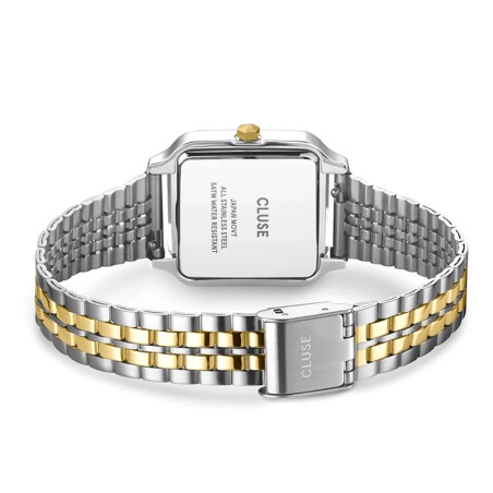 Montre femme cluse gracieuse acier bicolore – analogiques