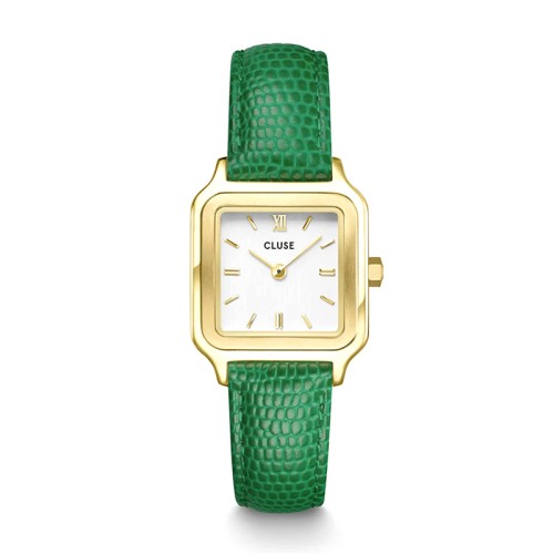 Montre Femme CLUSE GRACIEUSE PETITE Cuir Vert