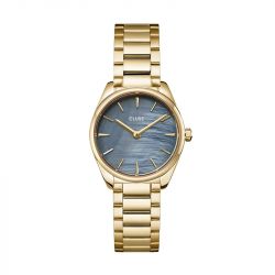 Montre femme cluse feroce mini acier doré - montre cluse or & argent, montre cluse doré - - analogiques - edora - 0