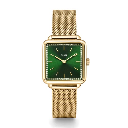 Montre Femme CLUSE TETRAGONE Acier Doré