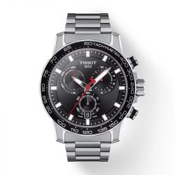 Montre chronographe homme tissot supersport chrono acier inoxydable 316l - chronographes - edora - 0