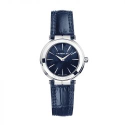 Montre femme michel herbelin newport slim cuir bleu 16922ap60bl - analogiques - edora - 0