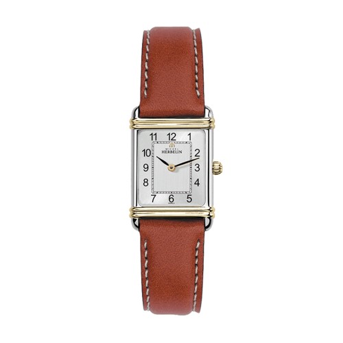 Montre Femme MICHEL HERBELIN ART DECO Cuir Brun