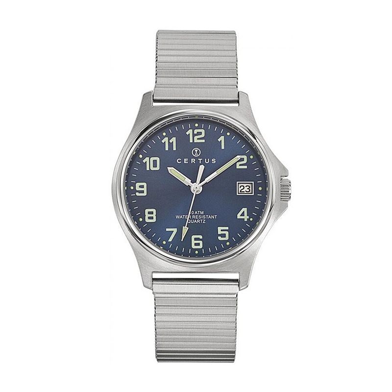 Montre homme certus acier inoxydable - analogiques - edora