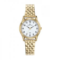 Montre femme certus acier inoxydable doré - analogiques - edora - 0