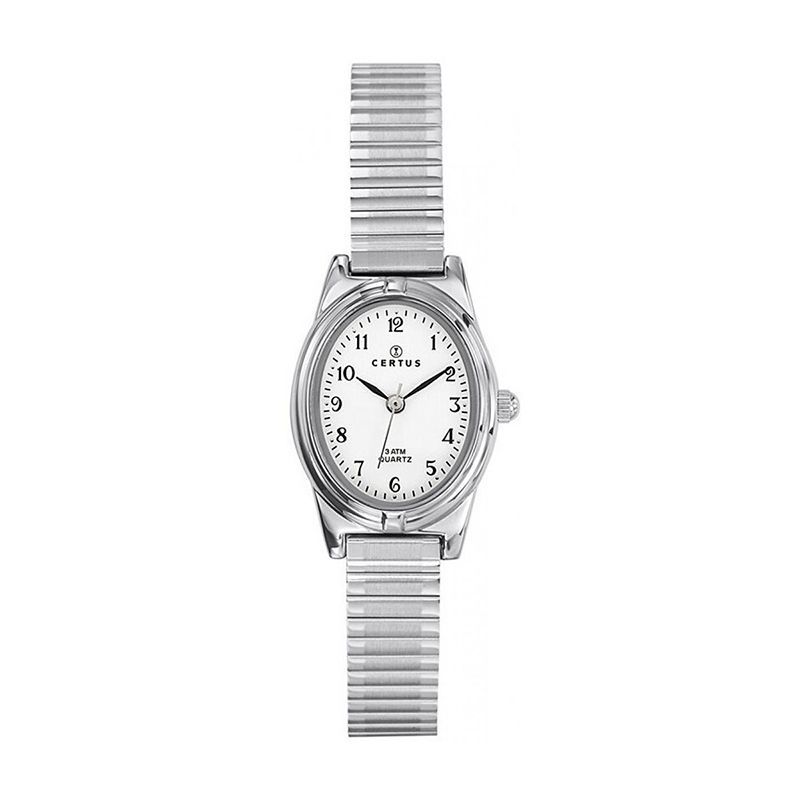 Montre femme certus ovale acier inoxydable - analogiques - edora