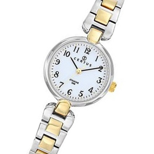 Montre Femme CERTUS Acier Inoxydable Bicolore