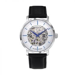 Montre homme analogique certus cuir noir 611150 - montres-homme - edora - 0