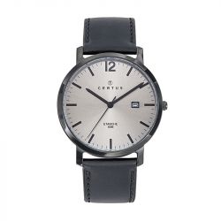 Montre homme certus cuir noir 611169 - montres-homme - edora - 0