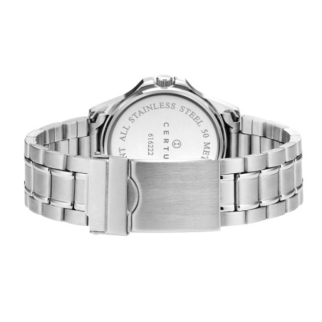 Montre homme certus acier inoxydable – analogiques