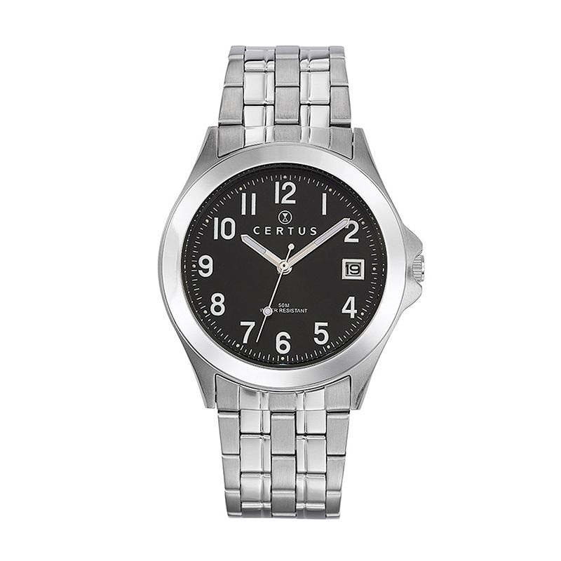 Montre homme certus acier inoxydable - analogiques - edora