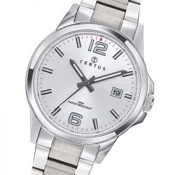 Montre homme certus acier inoxydable - analogiques - edora - 1