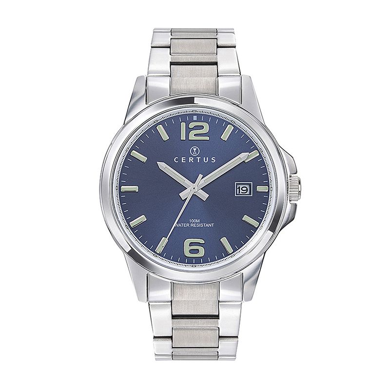 Montre homme certus acier inoxydable - analogiques - edora