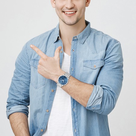 Montre homme certus acier inoxydable – analogiques
