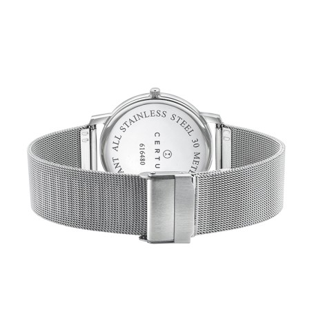 Montre homme certus acier inoxydable – analogiques