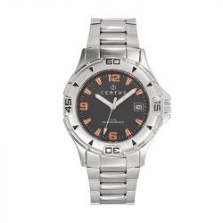 Montre homme analogique certus acier argenté 616794 - montres-homme - edora - 0
