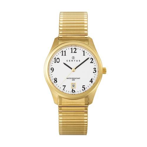 Montre Homme CERTUS Acier Doré