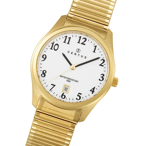 Montre Homme CERTUS Acier Doré