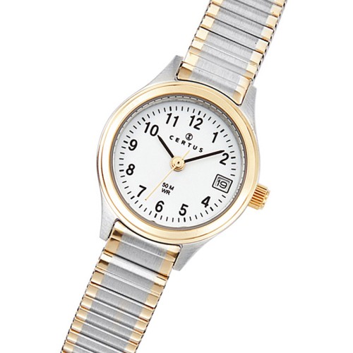 Montre Femme CERTUS Acier Inoxydable Bicolore