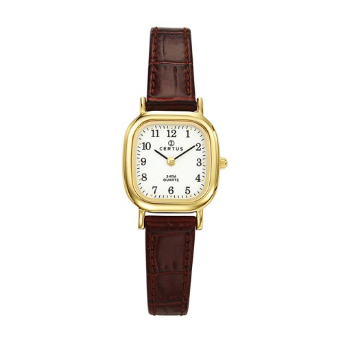 Montre Femme CERTUS Cuir Brun