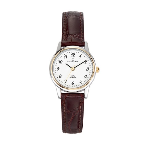 Montre Femme CERTUS Cuir Brun