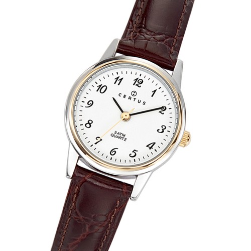 Montre Femme CERTUS Cuir Brun