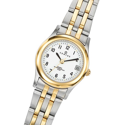 Montre Femme CERTUS Acier Inoxydable Bicolore