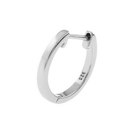 Creoles femme: créoles argent, or 18 carats & créoles or blanc (3) - creoles - edora - 2