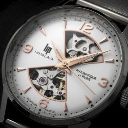 Montre automatique femme lip himalaya sablier acier chromé - automatiques - edora - 2