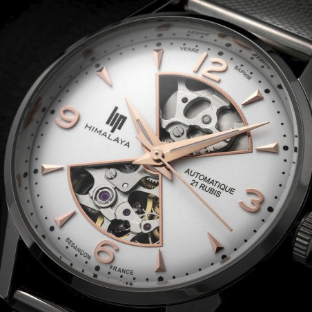 Montre automatique femme lip himalaya sablier acier chromé – montres françaises