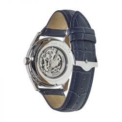 Montre homme lip himalaya sablier cuir bleu - analogiques - edora - 2