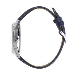 Montre homme lip himalaya sablier cuir bleu - analogiques - edora - 3