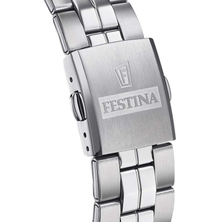 Montre homme festina classics acier argenté – analogiques