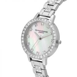 Montre femme olivia burton treasure acier argenté - analogiques - edora - 1
