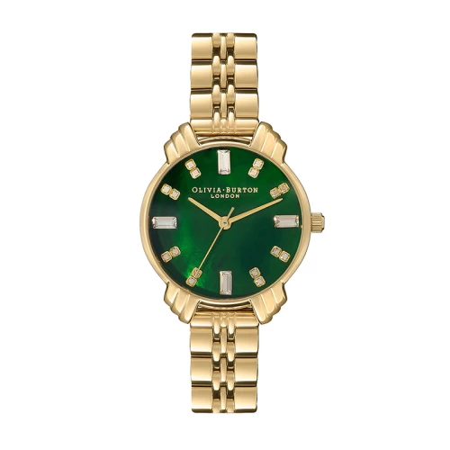 Montre Femme OLIVIA BURTON ART DÉCO Acier Doré