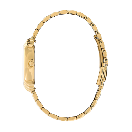 Montre femme olivia burton art déco acier doré – analogiques