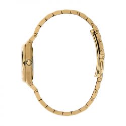 Montre femme olivia burton mini hexa champignon acier doré - analogiques - edora - 3