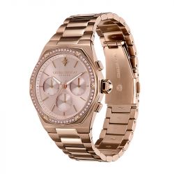 Montres femme: montre or, or rose, montre digitale, à aiguille (45) - chronographes - edora - 2