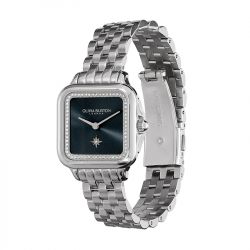Montre femme olivia burton grosvenor acier argenté - analogiques - edora - 1