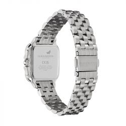 Montre femme olivia burton grosvenor acier argenté - analogiques - edora - 2