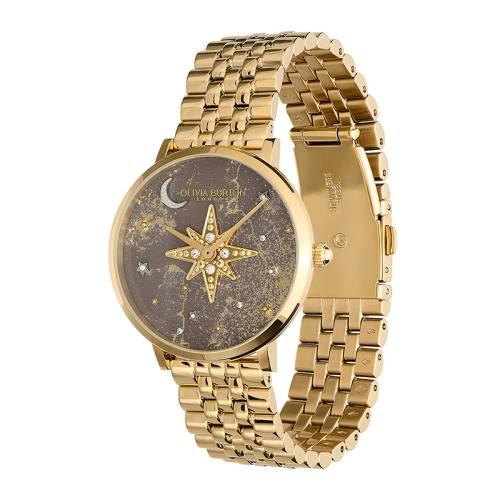 Montre Femme OLIVIA BURTON CELESTIAL NOVA Acier Doré