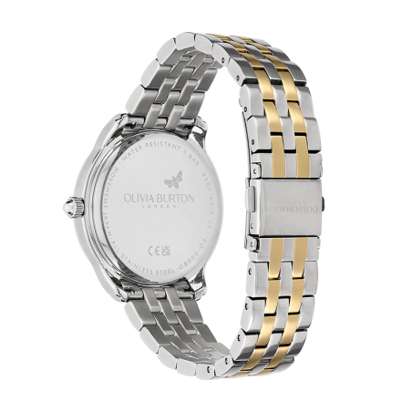 Montre femme olivia burton celestial starlight acier bicolore – analogiques