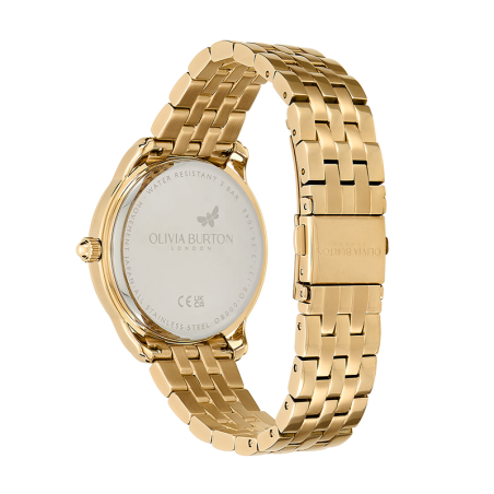 Montre femme olivia burton celestial starlight acier doré – analogiques