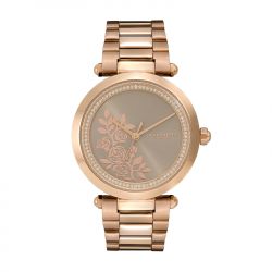 Montre femme olivia burton sports florale acier doré rose - analogiques - edora - 0