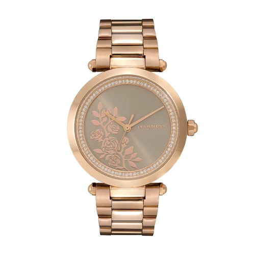 Montre Femme OLIVIA BURTON SPORTS FLORALE Acier Doré Rose