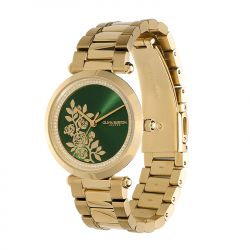 Montre femme olivia burton sports florale acier doré - analogiques - edora - 1