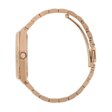 Montre femme olivia burton sports luxe acier doré rose – analogiques
